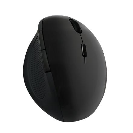 LogiLink Ergonomic - Mouse - ergonomic - optical - 6 buttons - wireless - 2.4 GHz 