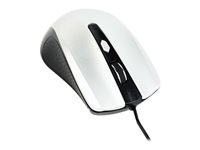 GEMBIRD MUS-4B-01-BS Gembird optical mouse MUS-4B-01-BS, 1200 DPI, USB, Black/silver