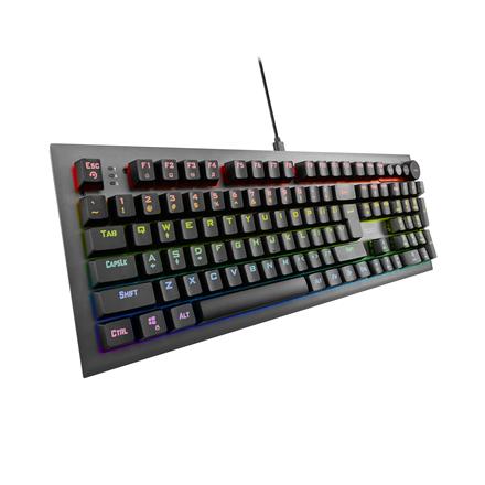 NOXO | Conqueror | Gaming keyboard | Mechanical | EN/RU | Black | Wired | m | 1190 g | Blue Switches KY-MK50_BLUE EN/RU