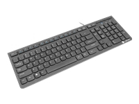 NATEC Keyboard Discus 2 US slim black
