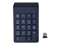 GEMBIRD KPD-W-02 Wireless numeric keypad 18 keys black