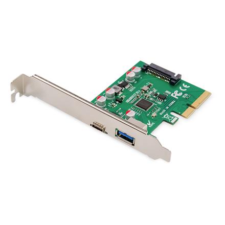 Digitus | PCIe card, USB-C 3.1 Gen 2, 10Gpbs, USB-A 3.1 | DS-30225 DS-30225