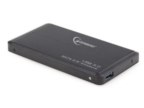 Gembird External HDD Enclosure 2.5'' USB 3.0 Black