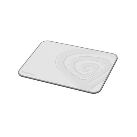 Genesis | Mouse Pad | Carbon 400 M Logo | 250 x 350 x 3 mm | Gray/White NPG-1859
