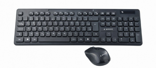 Gembird KBS-WCH-03 keyboard Mouse included RF Wireless + USB QWERTY English Black