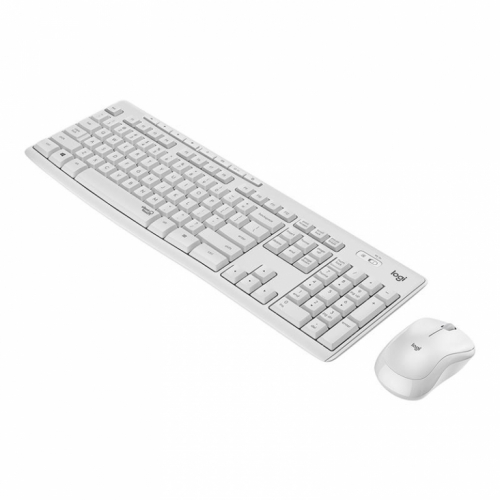 Logitech Slim Combo MK295, US, valge - Juhtmevaba klaviatuur + hiir / 920-009824