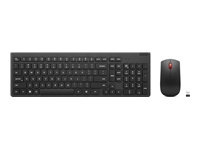 LENOVO Essential Wireless Combo Keyboard & Mouse Gen2 Black Nordic