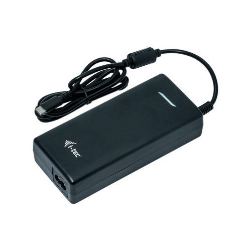 i-tec USB-C universal power adapter 112 W – 1x USB-C port 100W, 1x USB-A port 12W