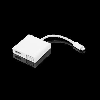 LENOVO USB-C 3-IN-1 TRAVEL HUB, 4K HDMI, VGA, USB 3.0