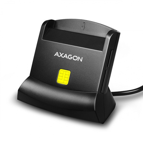 AXAGON AXAGON CRE-SM2 USB card smart + SD/microSD/SIM