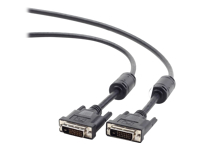 GEMBIRD CC-DVI2-BK-6 Gembird DVI video cable dual link 6ft cable black