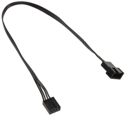 Kolink 4-Pin PWM Fan Extension Cable 30 cm - black