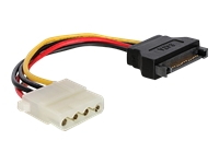 GEMBIRD CC-SATA-PS-M Gembird SATA (male) to Molex (female) power cable, 15cm