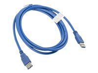 LANBERG CA-US3E-10CC-0018-B Lanberg extension cable USB 3.0 AM-AF 1.8m blue