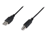 ASSMANN USB 2.0 connection cable type A - B M/M 1.0m USB 2.0 conform bl