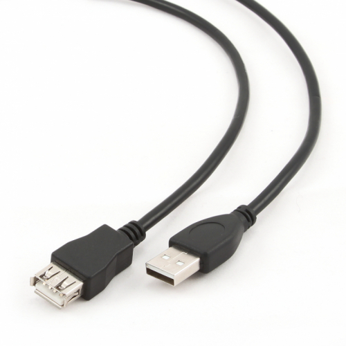Gembird CCP-USB2-AMAF-6 - USB extension cable - USB (F) to USB (M) - 1.8 m - molded - black 