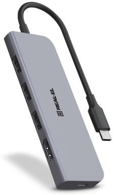 REAL-EL USB-C Dokkimisjaam 3xUSB3.0/1xHDMI CQ-700