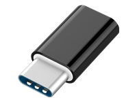 GEMBIRD A-USB2-CMmF-01 Gembird USB 2.0 Type-C OTG adapter (CM/MicroUSB-F), black