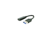 GEMBIRD A-USB3-AMCF-01 Gembird USB 3.1 AM to Type-C female adapter cable, 10 cm, black