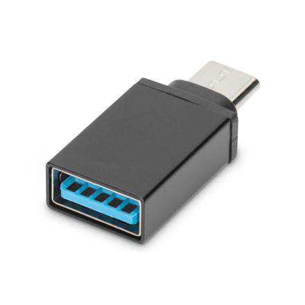 Digitus | USB Type-C adapter, type C to A M/F, 3A, 5GB, 3.0 Version | AK-300506-000-S | Plug USB C | Jack USB A AK-300506-000-S