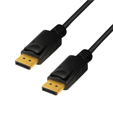 Logilink | Black | DP Male | DP Male | DisplayPort Cable | DP to DP | 1 m CV0119