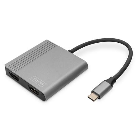 Digitus | USB-C | HDMI | USB-C - 2x HDMI Adapter | DA-70828 DA-70828