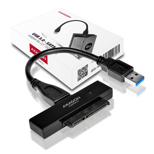 AXAGON AXAGON ADSA-1S6, USB 3. 2 Gen 1 SATA 6G UASP HD