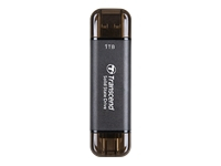 TRANSCEND ESD310C 256GB External SSD USB 10Gbps Type C/A