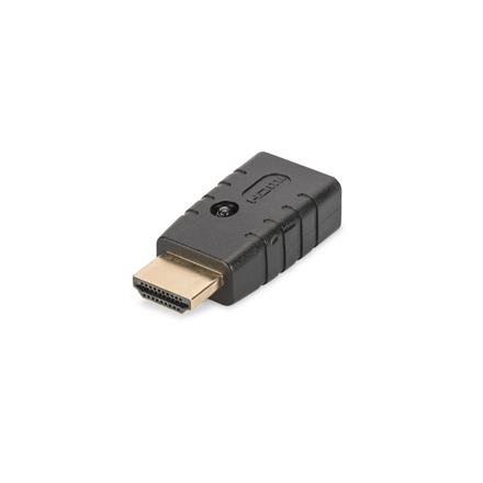 Digitus | Black | HDMI output | HDMI input | HDMI EDID Emulator For Extender, Switches, Splitter, Matrix Switcher | HDMI in to HDMI out | m DA-70466