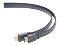 GEMBIRD CC-HDMI4F-10 Gembird HDMI male-male flat cable, 3m, black color
