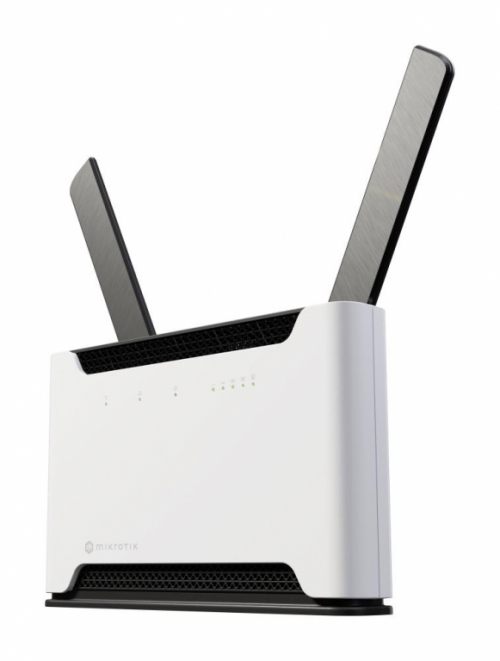 Wireless Router MIKROTIK Chateau LTE18 ax 4xGigabit Ports 1x2.5GBe 1xMicro SIM 1xUSB WiFi 6 / 5G LTE speeds  (1.2Gbps Downlink, 150Mbps Uplink)