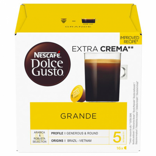 NesCafe Dolce Gusto Grande, 16 tk - Kohvikapslid / 8445290446244