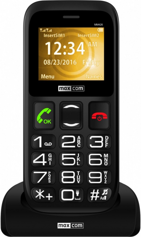Maxcom Mobiiltelefon MM 426 Dual SIM
