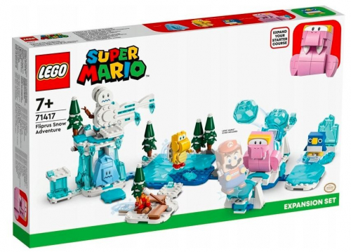 LEGO Bricks Super Mario 71417 Fliprus Snow Adventure Expansion Set