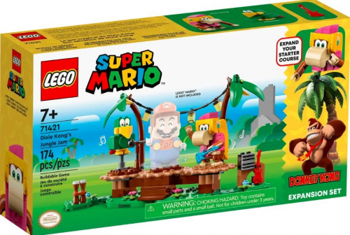 LEGO Bricks Super Mario 71421 Dixie Kongs Jungle Jam Expansion Set
