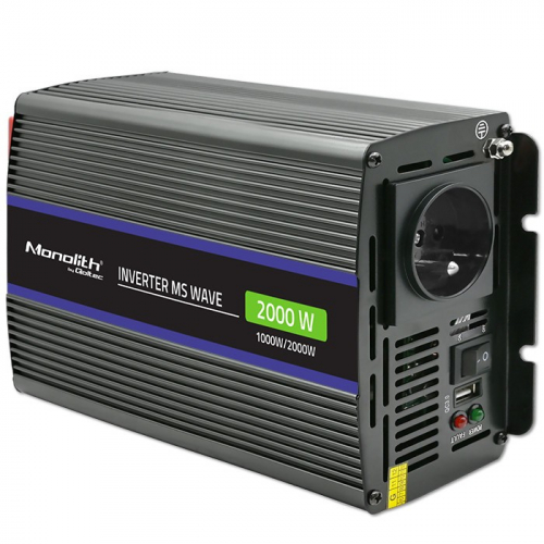 Qoltec Voltage converter 1000W,2000W MS Wave