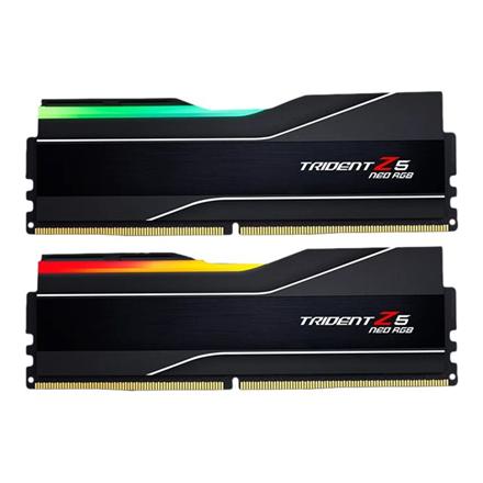 G.Skill Trident Z5 Neo RGB - DDR5 - kit - 64 GB: 2 x 32 GB - DIMM 288-pin - 6000 MHz / PC5-48000 - CL30 - 1.4 V - unbuffered - non-ECC - matte black