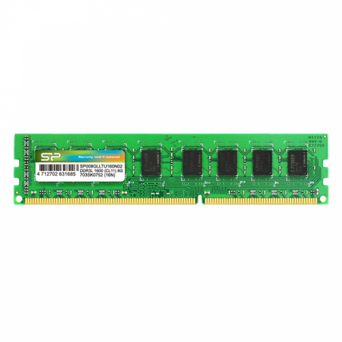 Silicon Power SP008GLLTU160N02 memory module 8 GB 1 x 8 GB DDR3L 1600 MHz