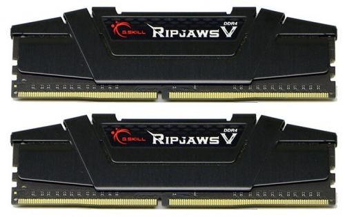 G.SKILL PC memory - DDR4 16GB (2x8GB) RipjawsV 3600MHz CL16 XMP2 Black
