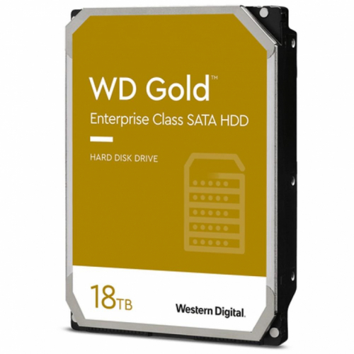HDD|WESTERN DIGITAL|Gold|18TB|SATA 3.0|256 MB|7200 rpm|3,5
