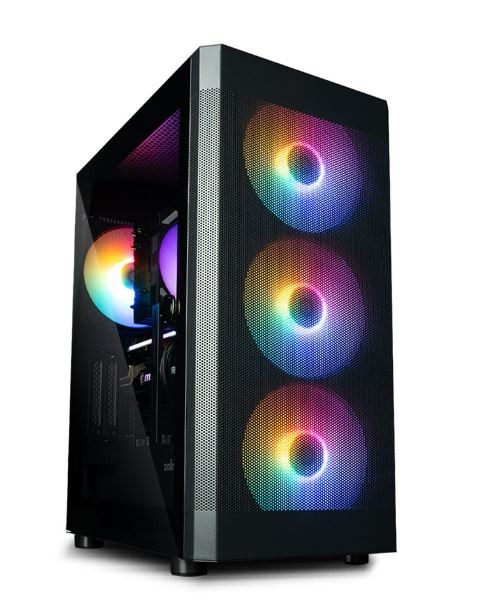 Zalman I4 TG ATX Mid Tower PC case 4 fans RGB
