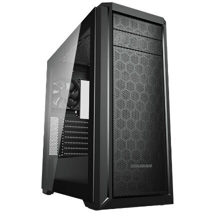 COUGAR | MX330-G Pro | PC Case | Mid Tower / Mesh Front Panel / 1 x 120mm Fan / TG Left Panel / USB-C / USB3.0 / USB2.0