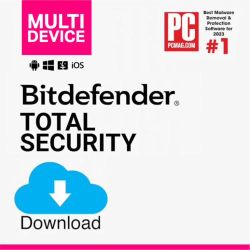 Total Security / 12 months, 5 devices BITDEFENDER