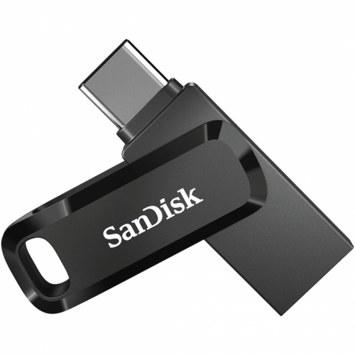 SanDisk Ultra Dual Drive Go - USB flash drive - 256 GB - USB 3.1 Gen 1 / USB-C - Up to 150 MB/s