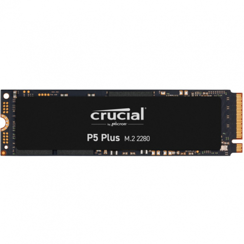 Crucial P5 Plus - SSD - encrypted - 500 GB - internal - M.2 2280 - PCIe 4.0 x4 (NVMe) - TCG Opal Encryption 2.0 - 6600 MBps (read) / 4000 MBps (write)