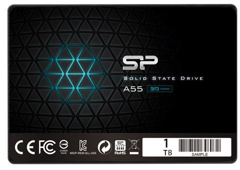 Silicon Power SSD drive Slim Ace A55 1TB 2,5 inch SATA3 500/450 MB/s 7mm