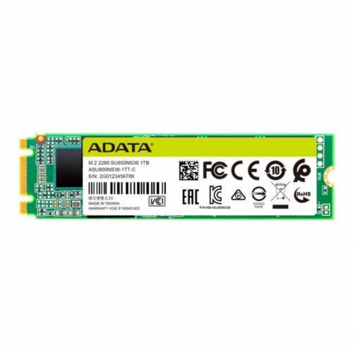 Adata Drive SSD Ultimate SU650 1TB M.2 2280 TLC 3D SATA