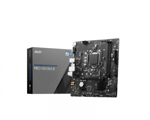 MSI PRO H510M-B Emaplaat Intel H470 LGA 1200 (Socket H5) micro ATX