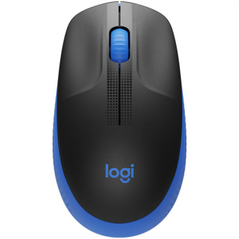 LOGITECH M190 Full-size wireless optical mouse - BLUE