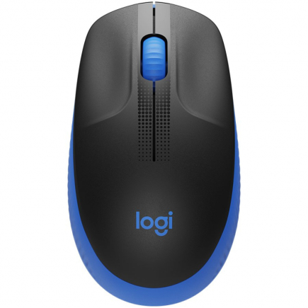 LOGITECH M190 Full-size wireless optical mouse - BLUE